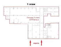 plans. Неотапливаемый склад Склад Московская обл, Видное, Белокаменное шоссе, влд 10 , 3 950 м2 фото 1